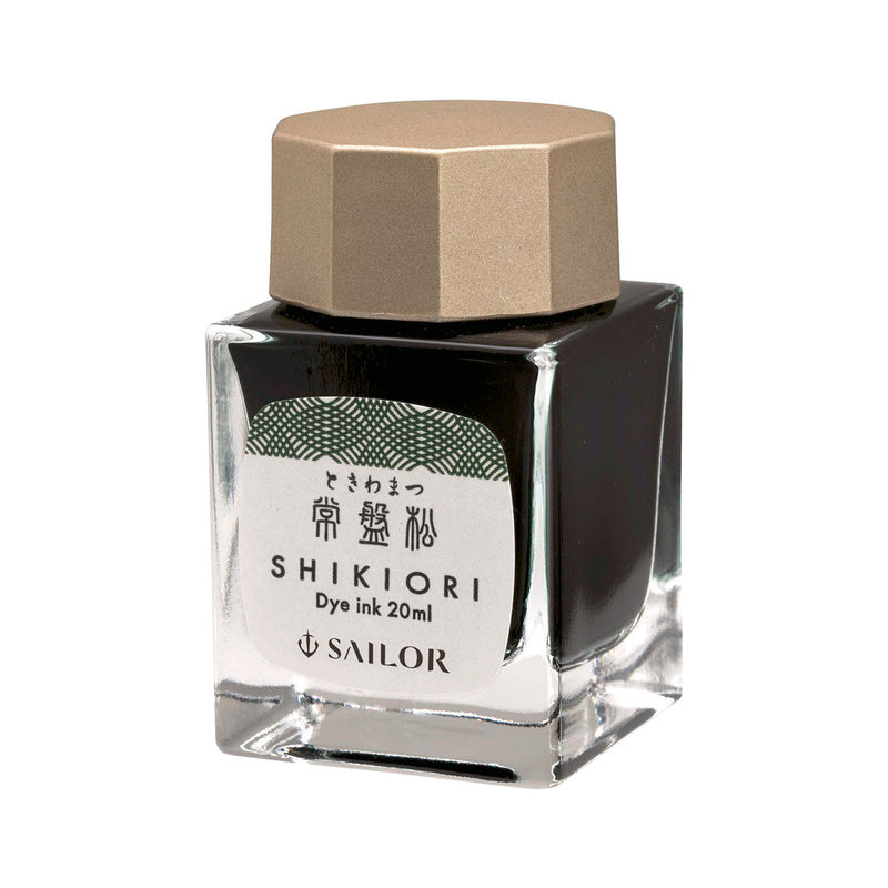 Sailor Shikiori Fountain Pen Bottled Ink - Tokiwamatsu 20ml