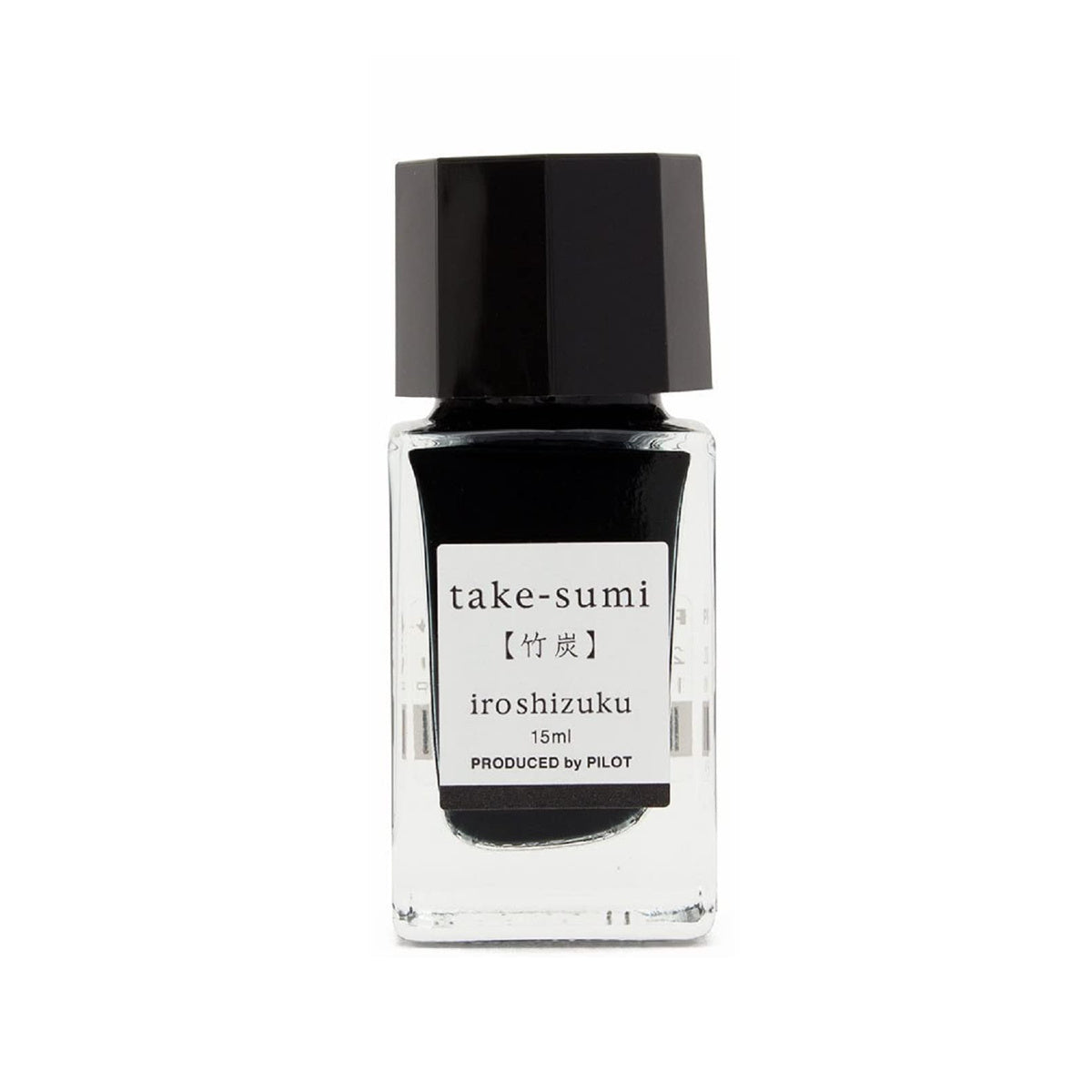 Pilot Iroshizuku Fountain Pen Bottled Ink - TAK Take-sumi 15ml