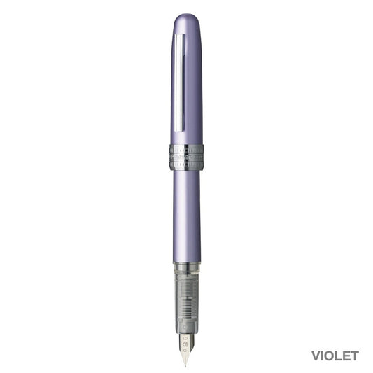 Platinum Plaisir Fountain Pen Violet Stainless Fine Nib