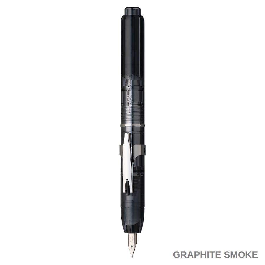 Platinum Curidas Fountain Pen Graphite Smoke Stainless EF Nib