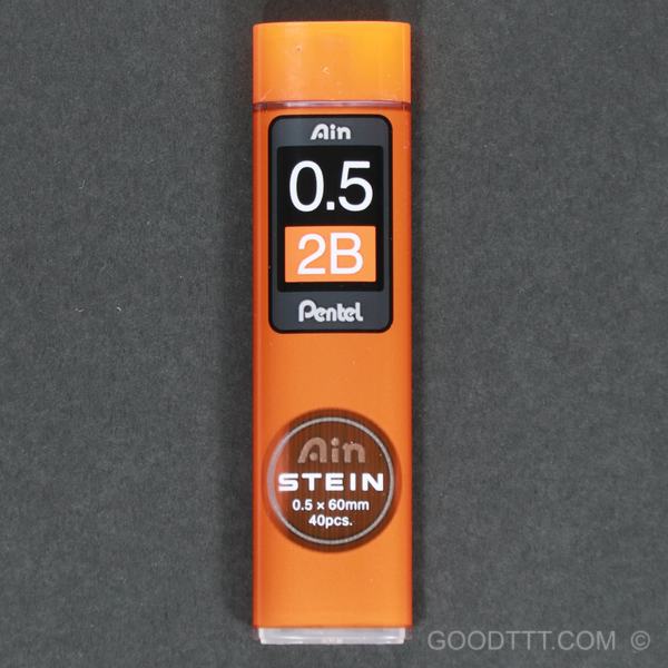 Pentel Ain Stein Mechanical Pencil Lead Refills 0.5mm 2B