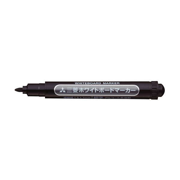 UNI Whiteboard Marker Fine 1.3 Black