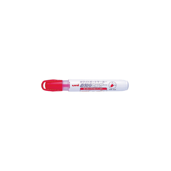 UNI Inkview Whiteboard Marker Medium Bullet Red