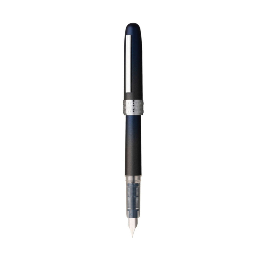 Platinum PLAISIR Fountain Pen 10th Anniversary Limited Edition - Night Blue Fine Nib