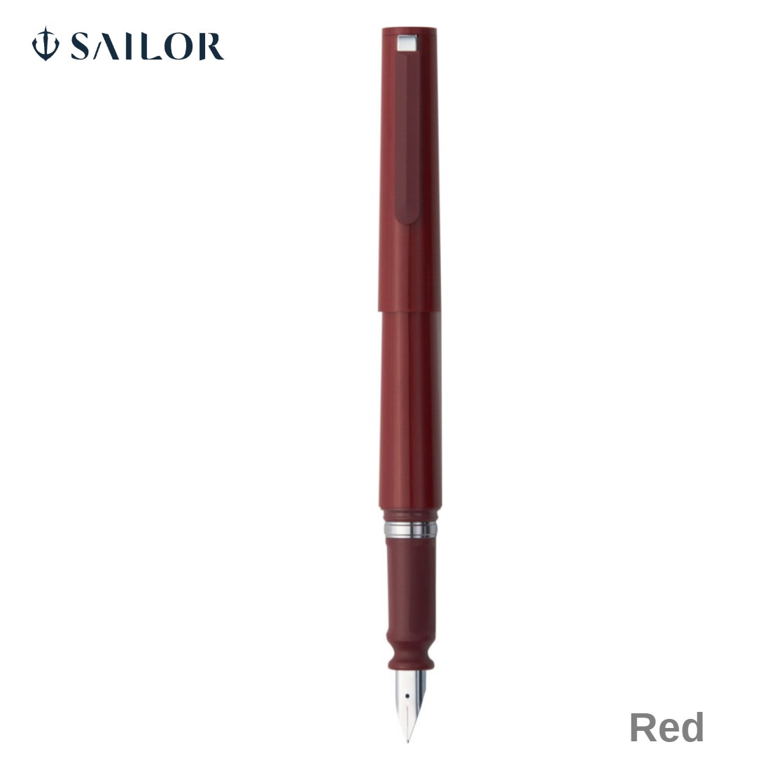 Sailor Tuzu Adjust Fountain Pen Red Stainless Fine Nib - Limited Edition