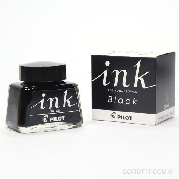 Pilot Bottled Fountain Pen Ink 30ML – Black