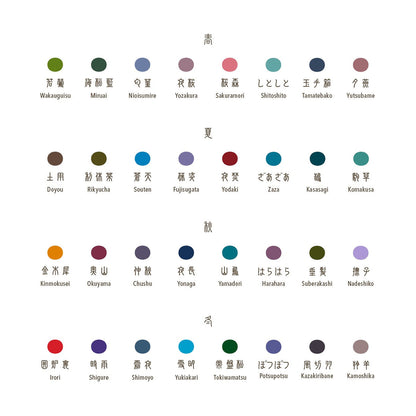 Sailor Shikiori Fountain Pen Bottled Ink - Harahara  20ml