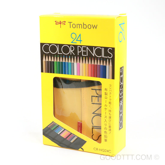 Tombow Colouring Pencils With Roll Up Case (24 Pack)