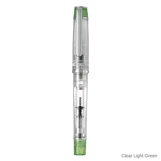 Pilot Prera Iroai Fountain Pen Clear Light Green Stainless Calligraphy Nib