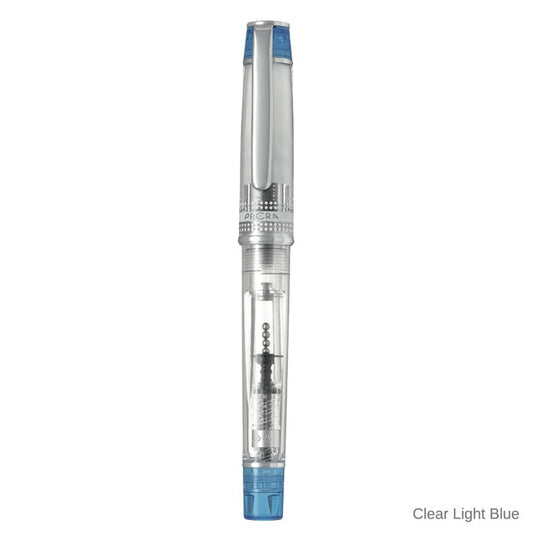 Pilot Prera Iroai Fountain Pen Clear Light Blue Stainless Calligraphy Nib