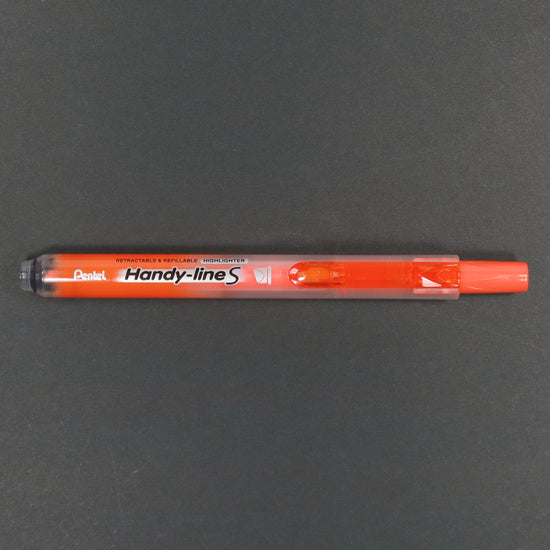 Pentel Handy-line S Clicker Highlighter Orange