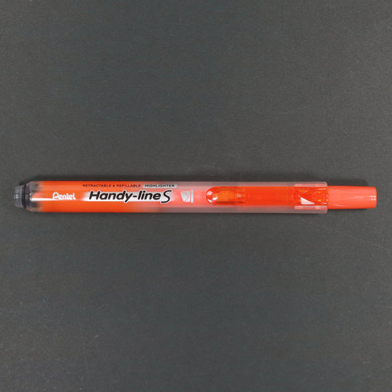 Pentel Handy-line S Clicker Highlighter Orange
