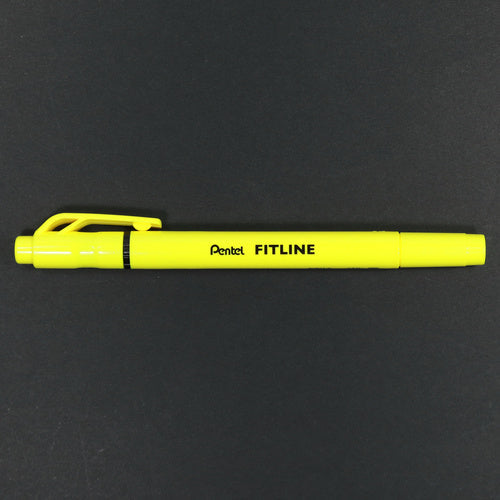 Pentel Fitline Double-tip Highlighter Yellow