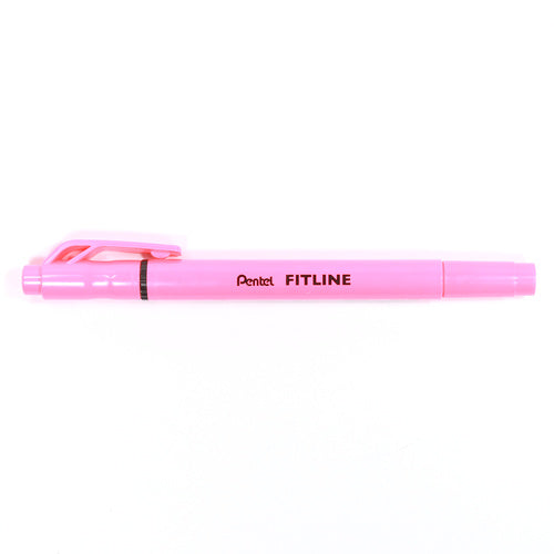 Pentel Fitline Double-tip Highlighter Pink