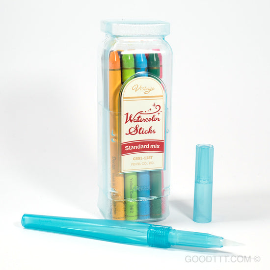 Pentel Vistage Watercolour Sticks 12 colours