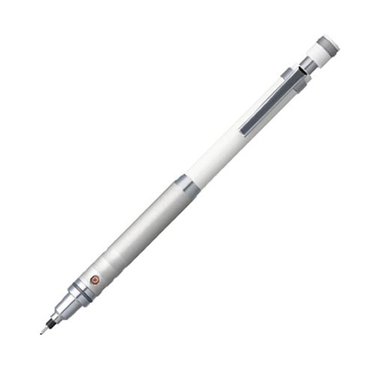 Uni Kuru Toga High-Grade Mechanical Pencil 0.5mm White