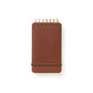 Midori WM Ring Memo 100 sheets  Brown Grain Cover