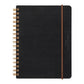 Midori Ring Notebook Grain 200 pages B6 Black Grain Cover