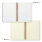 Midori Ring Notebook Grain 200 pages B6 Brown Grain Cover