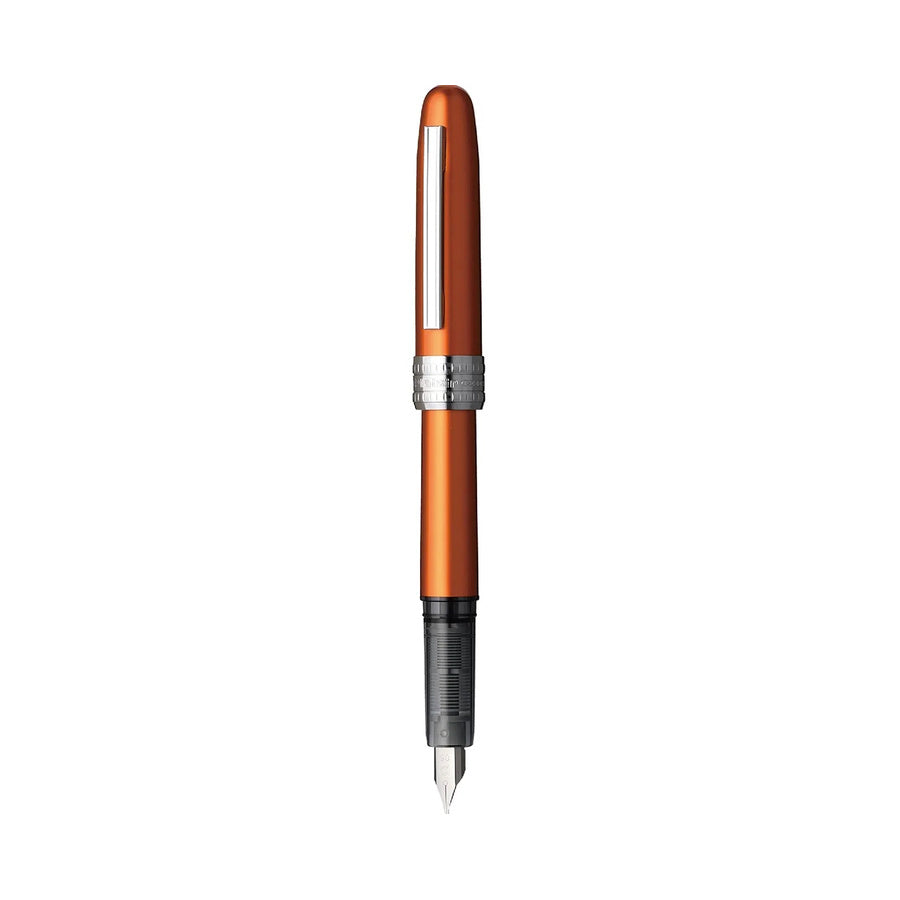 Platinum PLAISIR Fountain Pen - Nova Orange Medium Nib